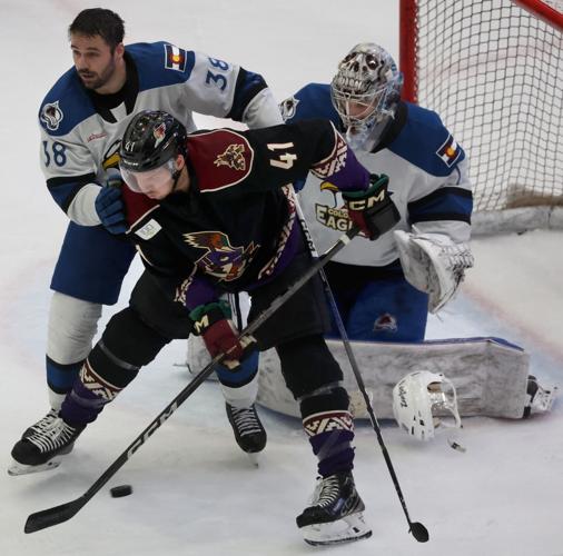 Tucson Roadrunners F Poganski From tryout to AHL captain