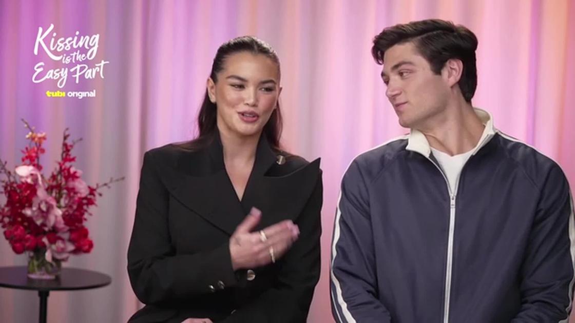 MOVIES: "KISSING IS THE EASY PART"