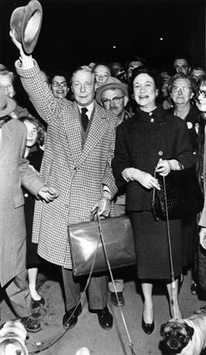 A mob scene greeted the Duke and Duchess of Windsor   