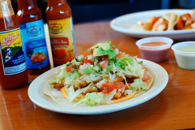 Shrimp empanizado at Asadero y Taqueria Sonora