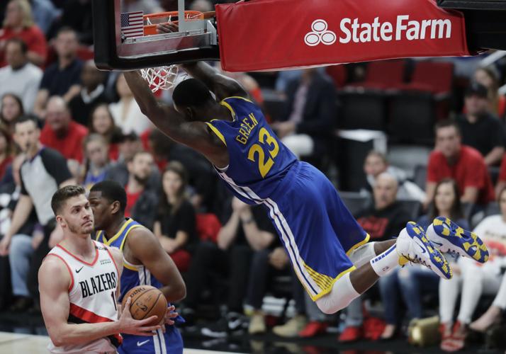 Warriors Trail Blazers Basketball