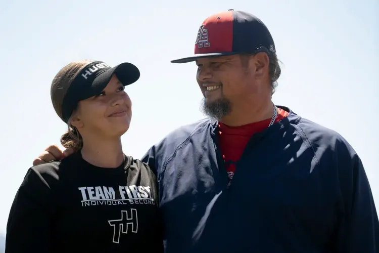 Heritage Academy father-daughter duo