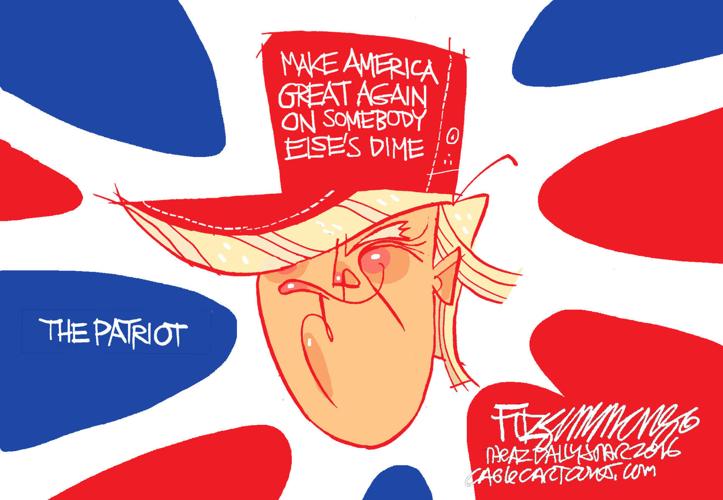 Daily Fitz Cartoon: Patriot