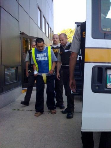 Man arrested in bus beheading makes court appearance  