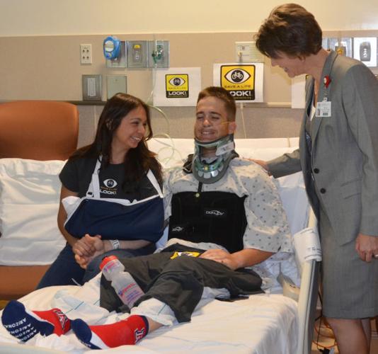 Brendan Lyons and Lorena Evans