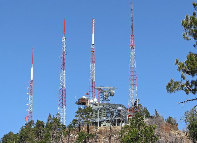 Trails on the eastern slopes of the Santa Catalina Mountains