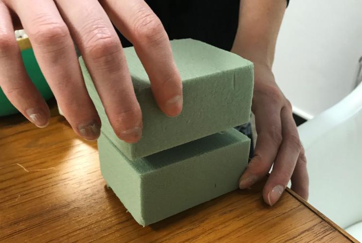 Stacking foam blocks