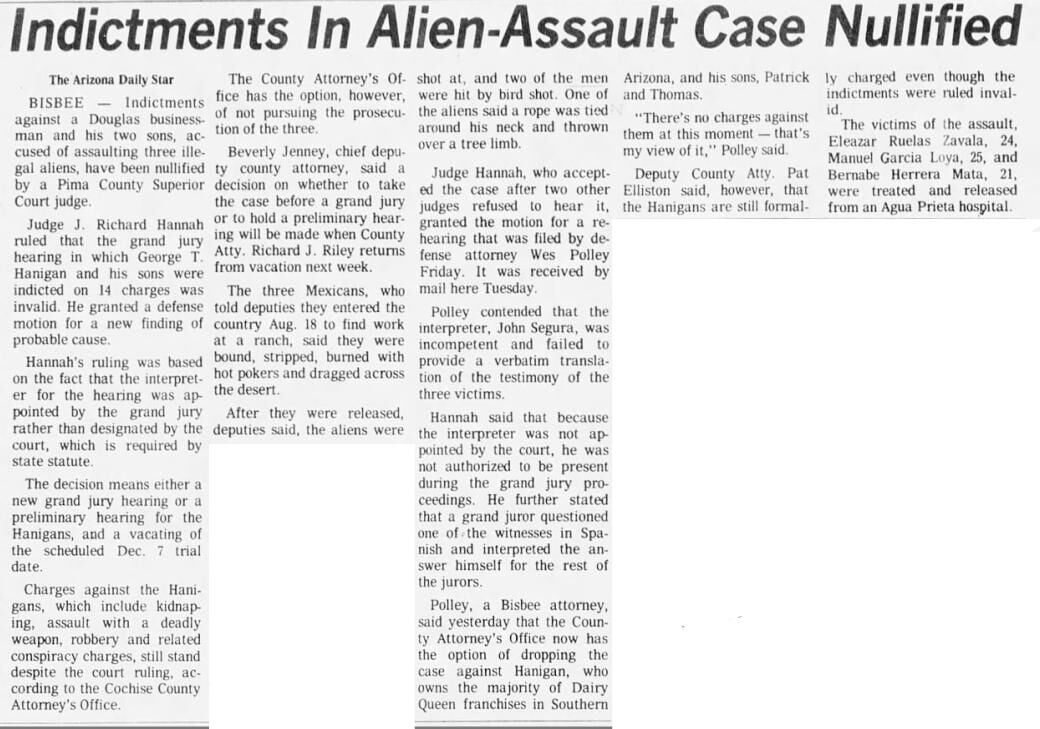 Dec. 2, 1976: Indictments in alien assault case nullified