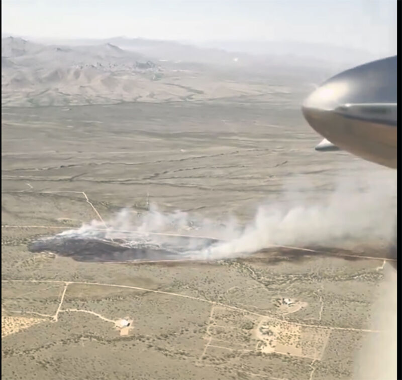 Wildfires burning east of Benson, near Kearny