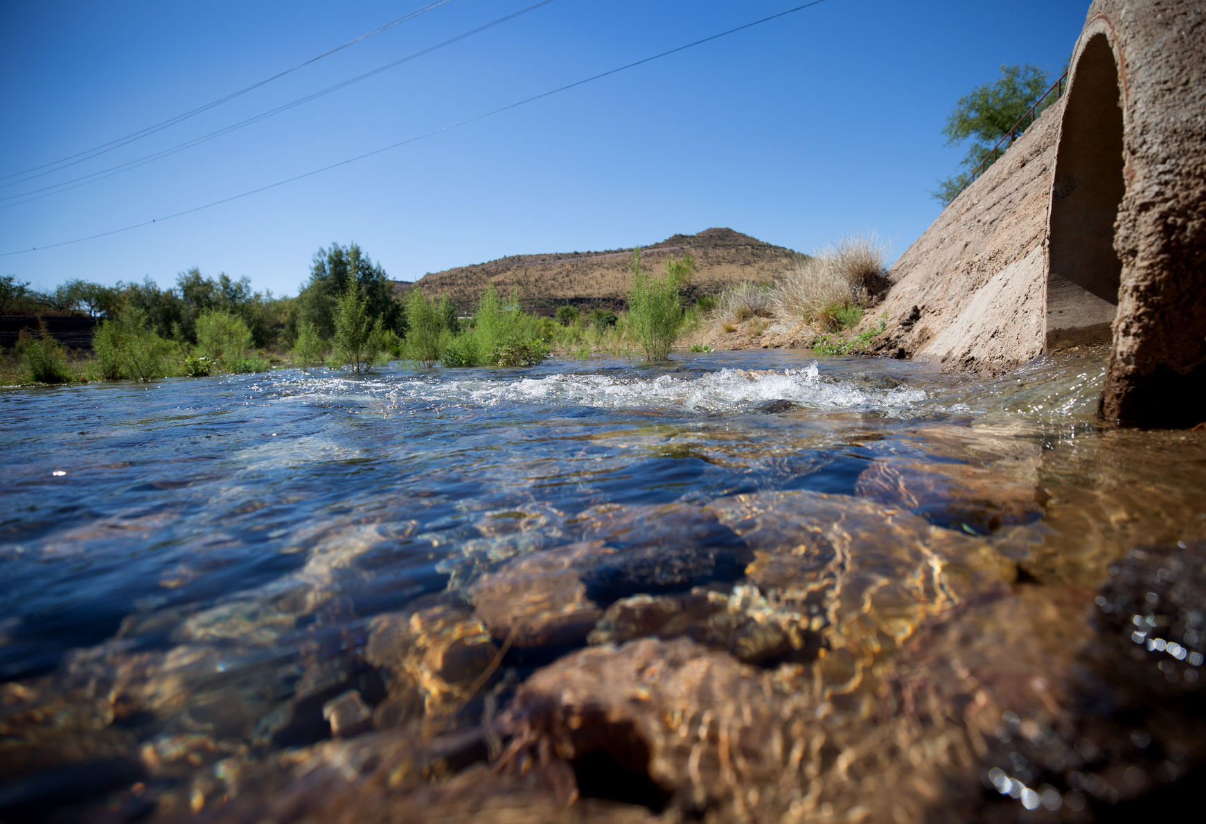 Releases of water into the Santa Cruz River slashed to protect