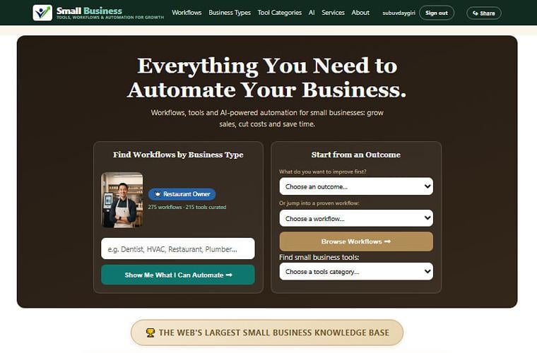 SmallBiz.ai Launches to Help Small Businesses Turn AI Into More Sales, Lower Costs and Simpler Operations