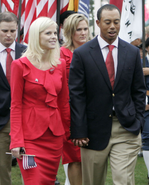 Tiger Woods and Lindsey Vonn
