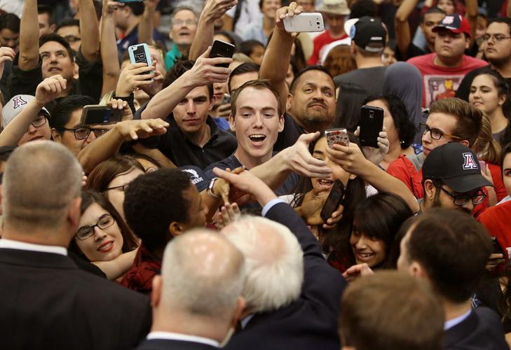 Bernie Sanders in Tucson