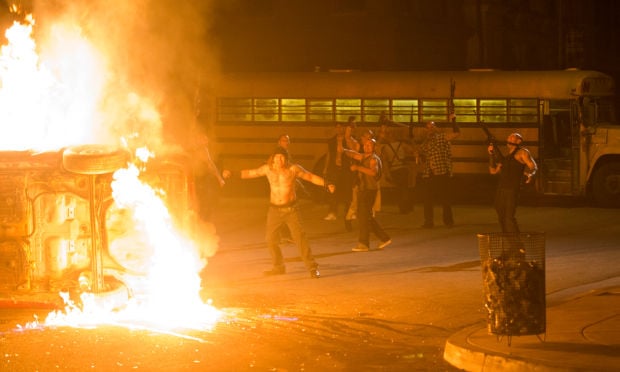 No. 4 - 'The Purge: Anarchy' with $9.9 million (last week No. 2)