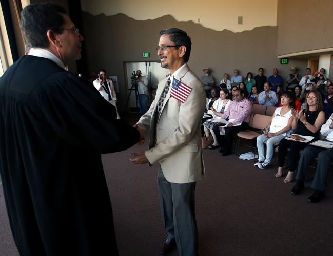 Naturalization ceremony