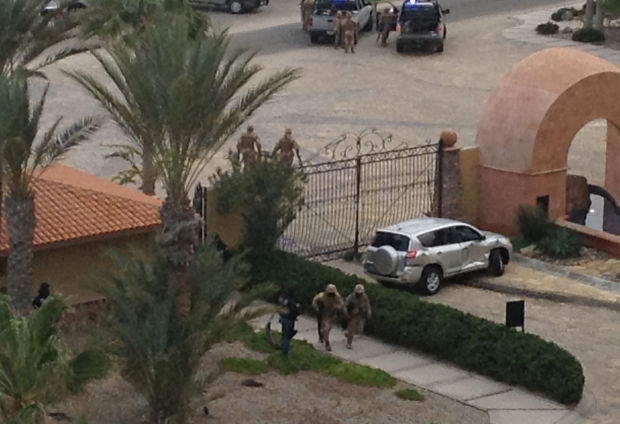 Gun battle in Rocky Point
