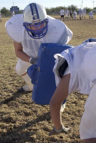 All-Star football player Sam Sotelo