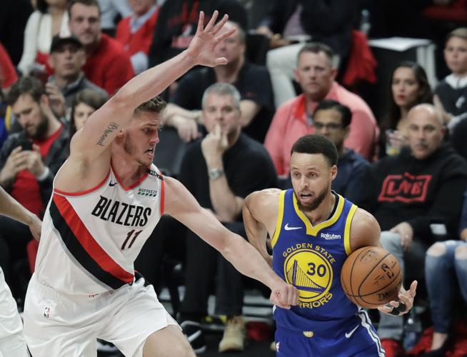 Warriors Trail Blazers Basketball