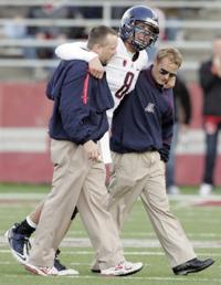 Too many sacks concerns Stoops, Cats   