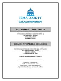 Sunnyside Unified School District Voter Pamphlet 2015