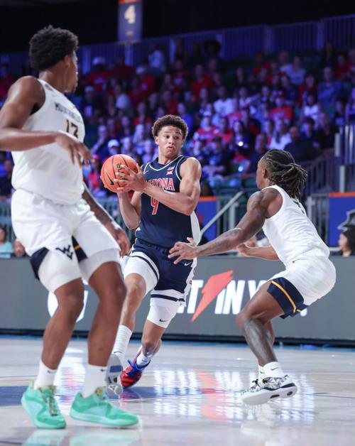 Arizona men's basketball vs. West Virginia Battle 4 Atlantis Nov 29