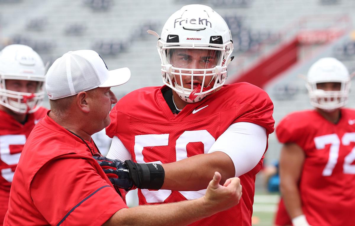 Arizona Wildcats football practice