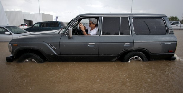 Powerful storm floods southside