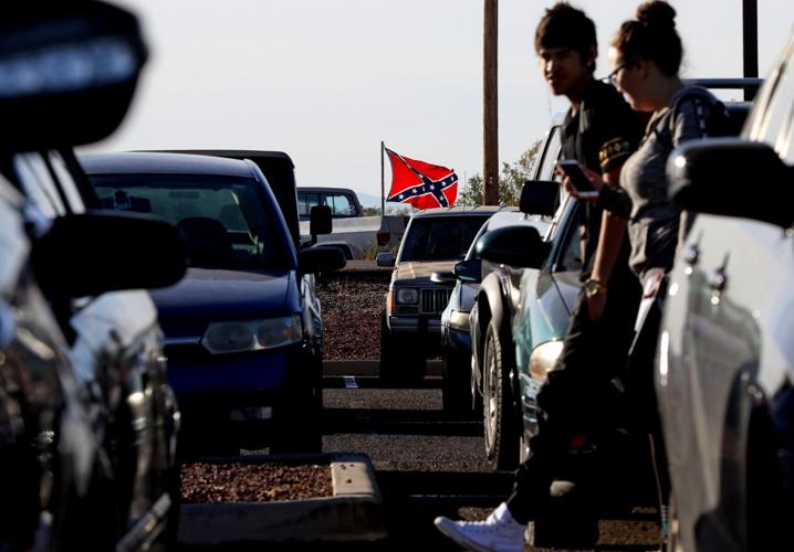 Confederate flag at Marana High School