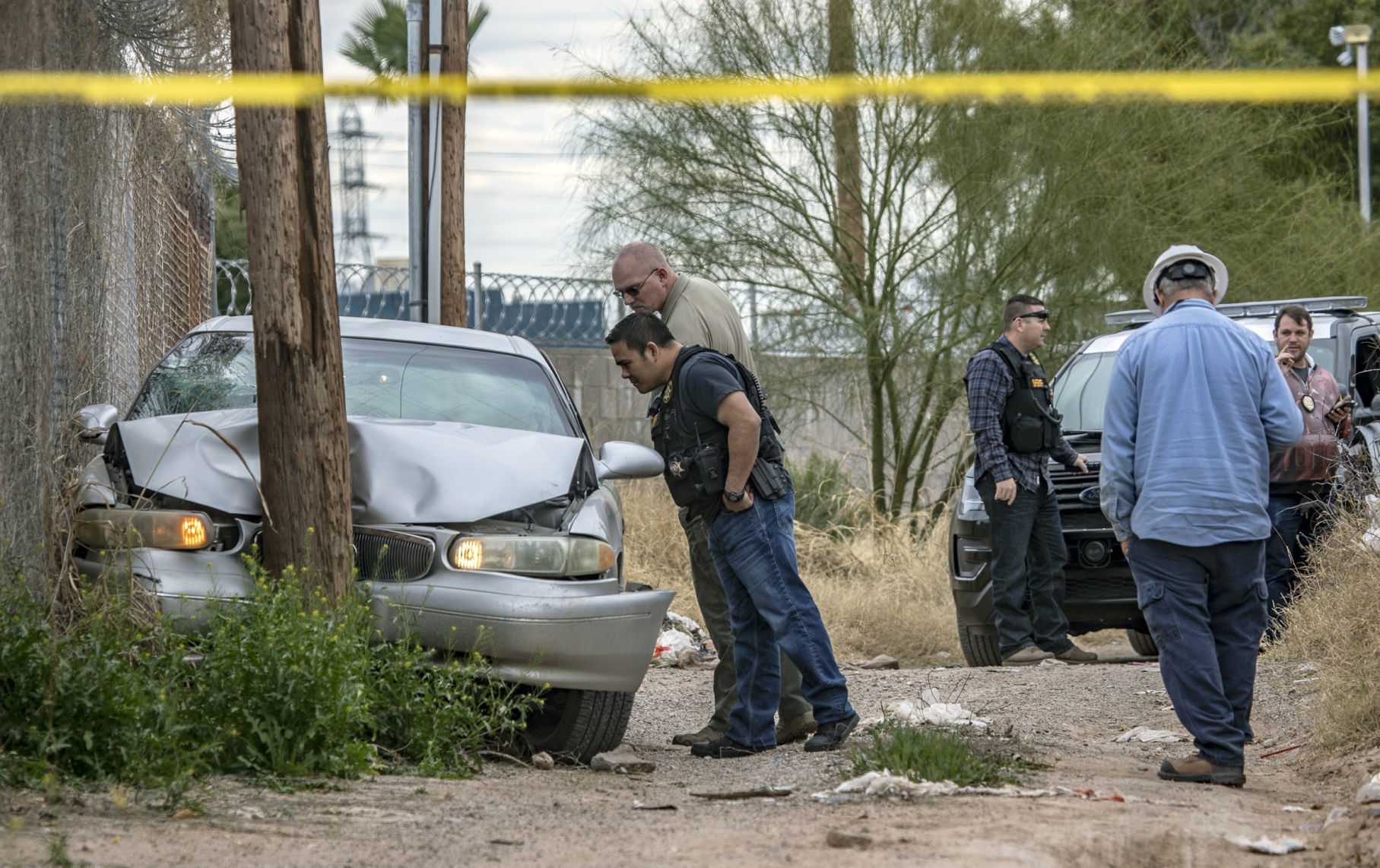 Tucson Police Chase Of Man Linked To Robbery Ends In Crash, Arrest