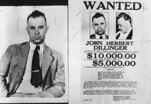 Photos: Outlaw John Dillinger captured in Tucson in 1934