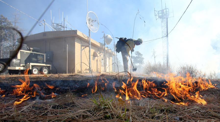 Fire on Mount Bigelow