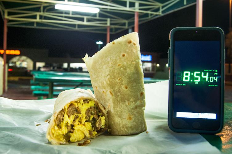 Coronado's breakfast burrito