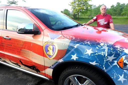 Vietnam veteran creates tribute to fallen Marines