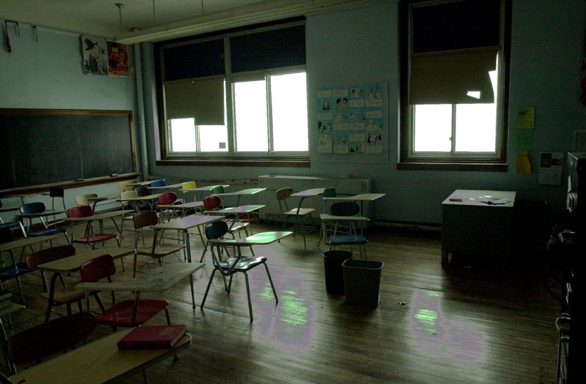 Empty classroom
