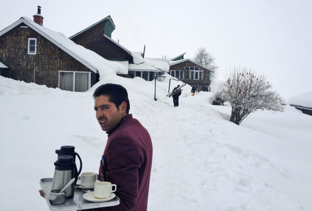 Skiing in Kashmir is winter nirvana - even with the ever-present soldiers and their AK-47s    