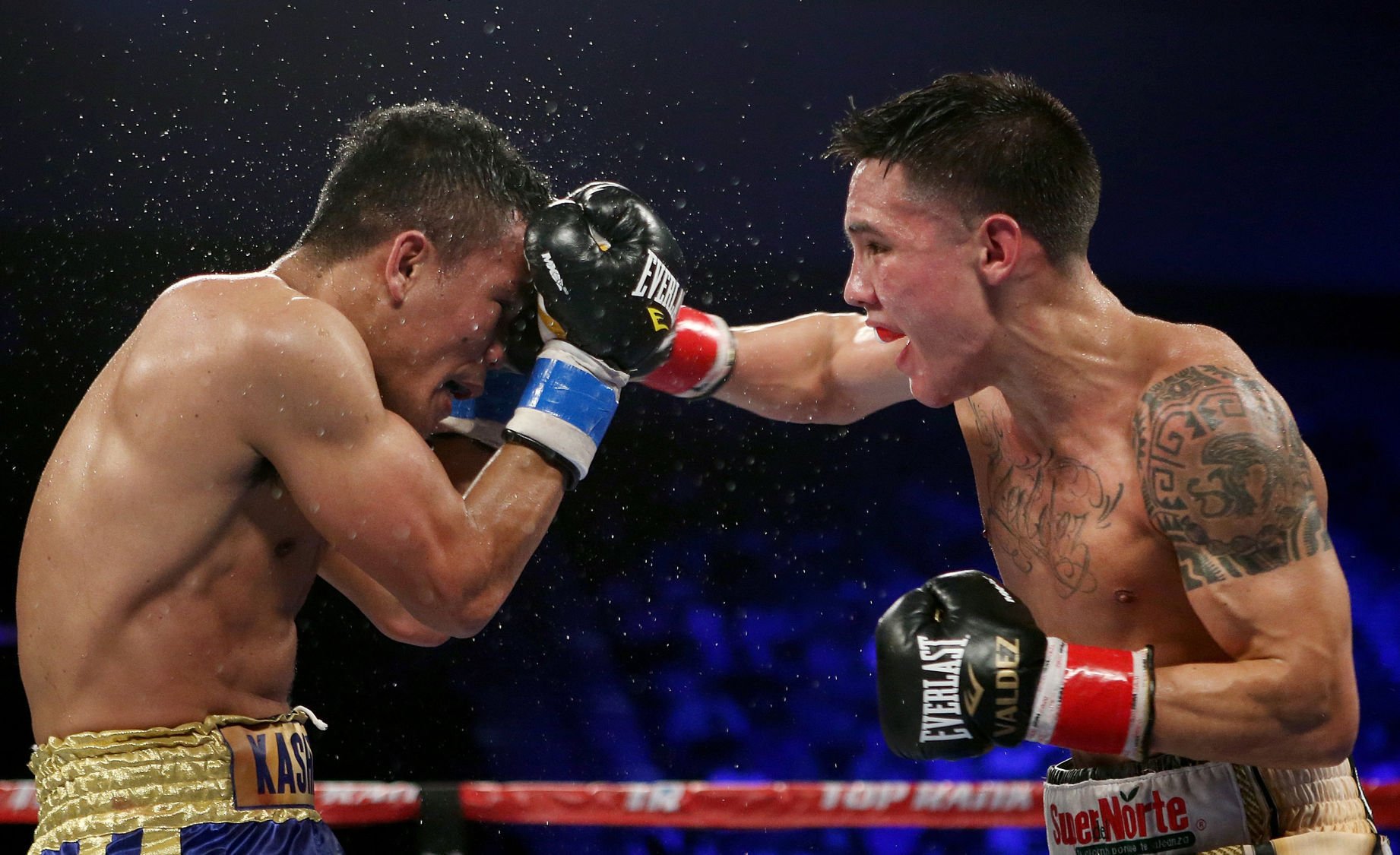 A dream night for Oscar Valdez, who keeps belt with decision over Genesis Servania