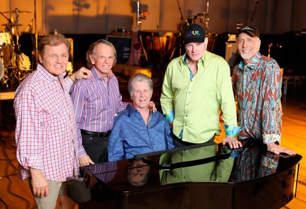 After 50 years, Beach Boys grooving to sand, surf sounds    