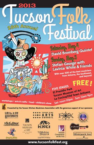 Tucson Folk Festival posters