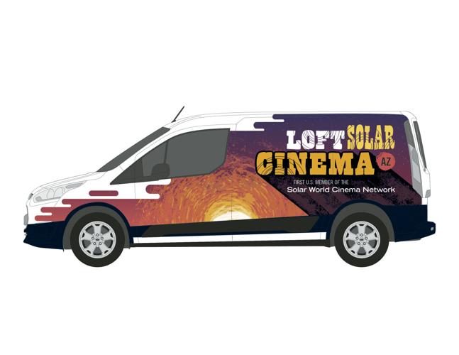 Loft solar van