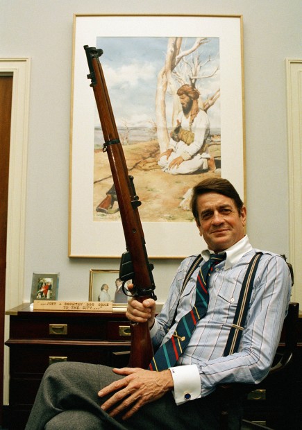 'Good Time Charlie' Wilson, who aided Afghans, dies   