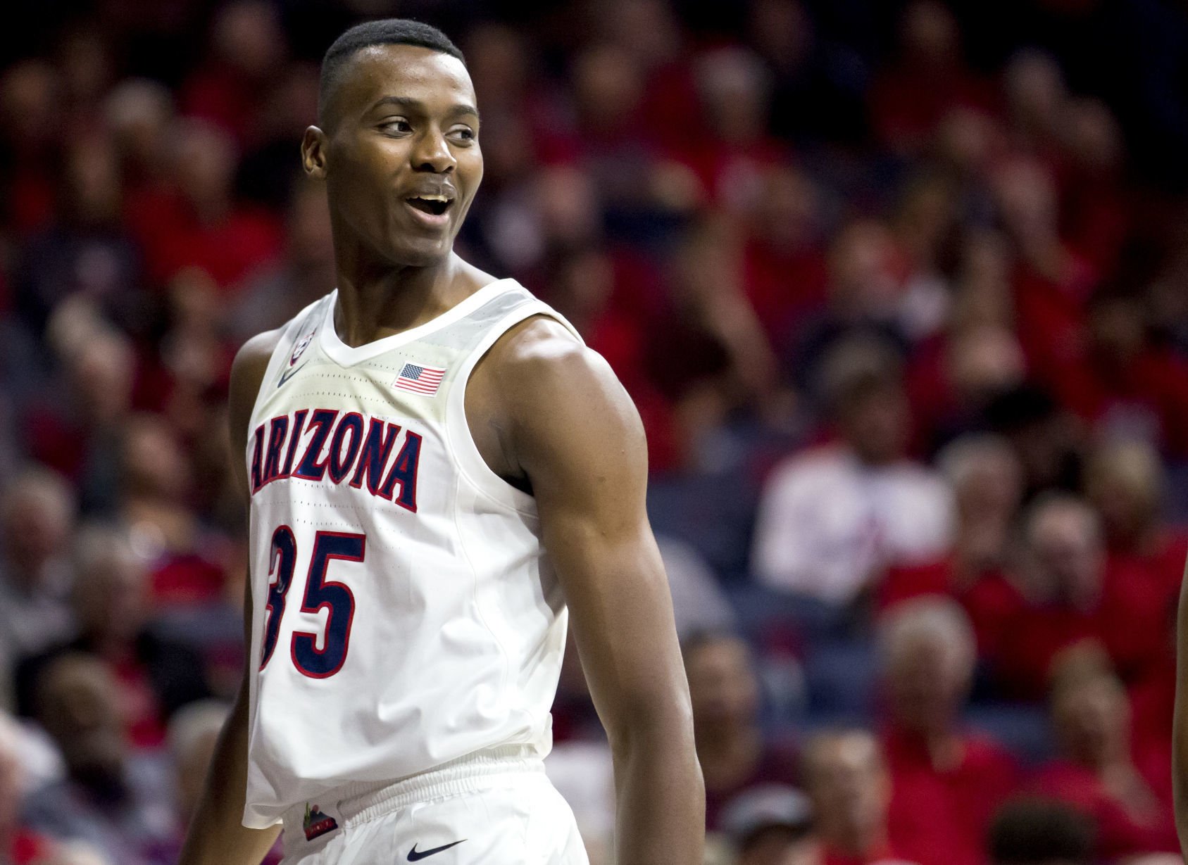 Christian Koloko, Arizona's African-born, French-speaking 7-footer ...