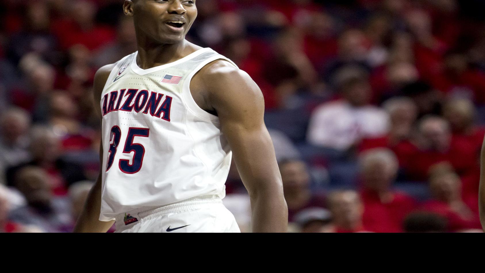 Christian Koloko Arizona S African Born French Speaking 7 Footer Carving Out A Role In Freshman Season Arizona