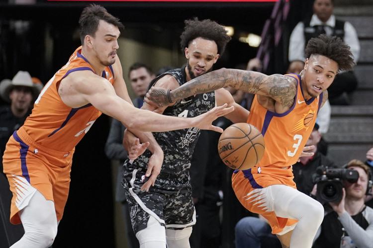 Suns Spurs Basketball
