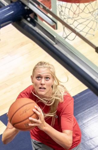 UA women's basketball practice