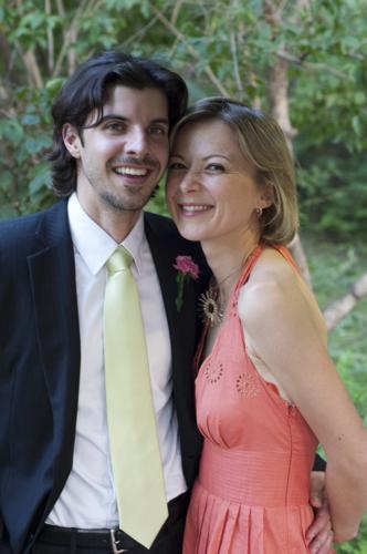 Charlotte MacInnis and Josh Hannum