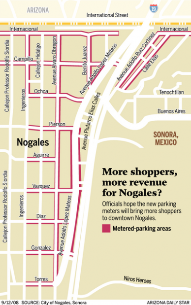 Meters may ease Nogales parking  