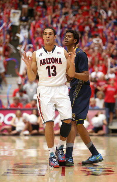 University of Arizona vs. California men's college basketball