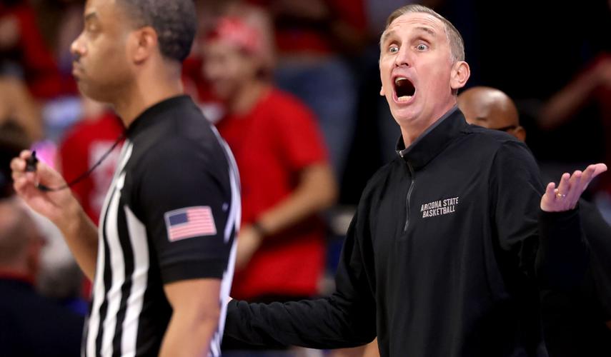 Arizona State head coach Bobby Hurley