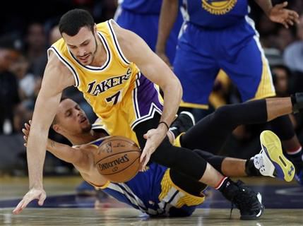 Larry Nance Jr.,Stephen Curry