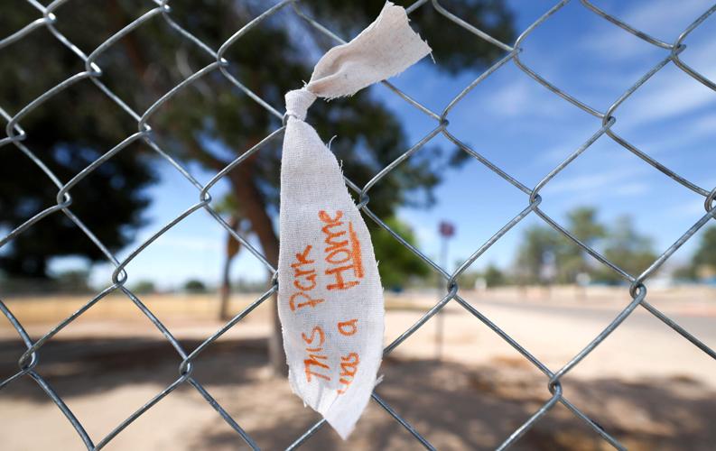 Neighborhood preps for Tucson park's reopening